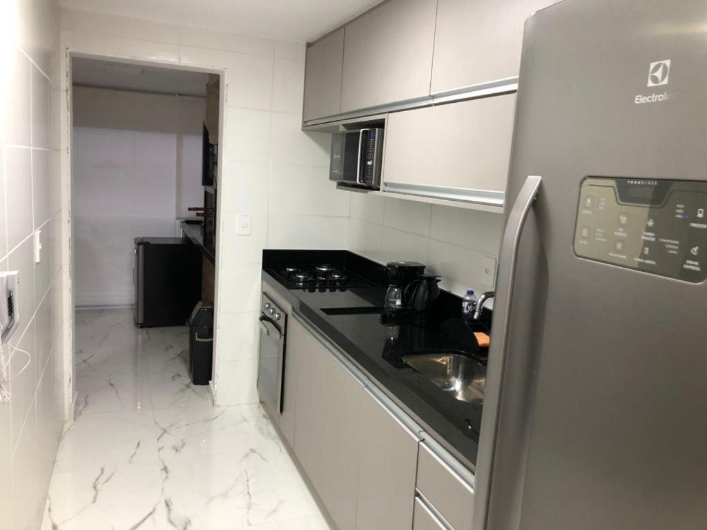 Maravilhoso Apartamento Vista Mar Enseada Guaruja Exterior photo
